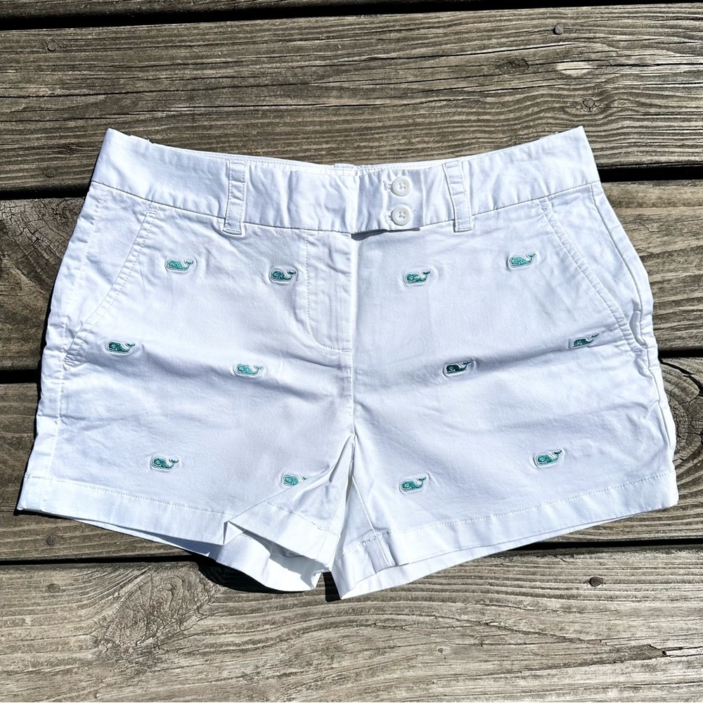 VV White whale shorts